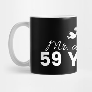 59th Wedding Anniversary Couples Gift Mug